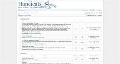 Desktop Screenshot of forum.handicapkatzen.info